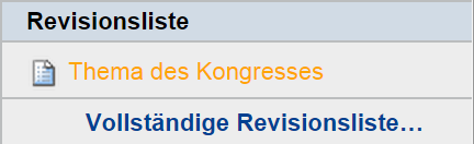 Das Portlet zeigt Artikel an, die eingereicht wurden