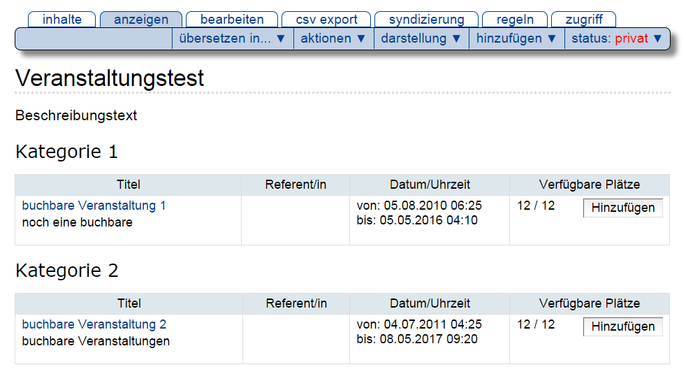 Darstellung am/pm